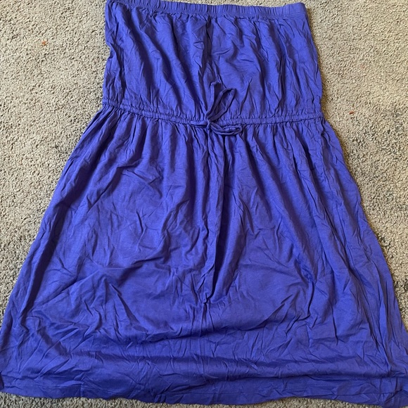 Joe Fresh Dresses & Skirts - Purple tubetop dress with tie string